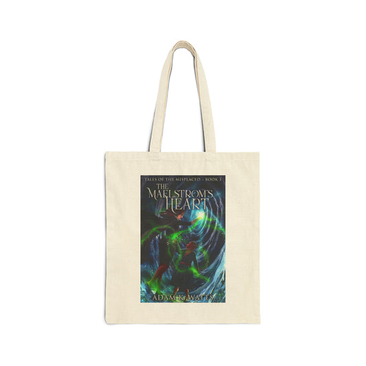 The Maelstrom's Heart - Cotton Canvas Tote Bag