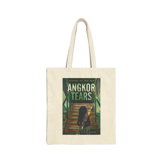 Angkor Tears - Cotton Canvas Tote Bag