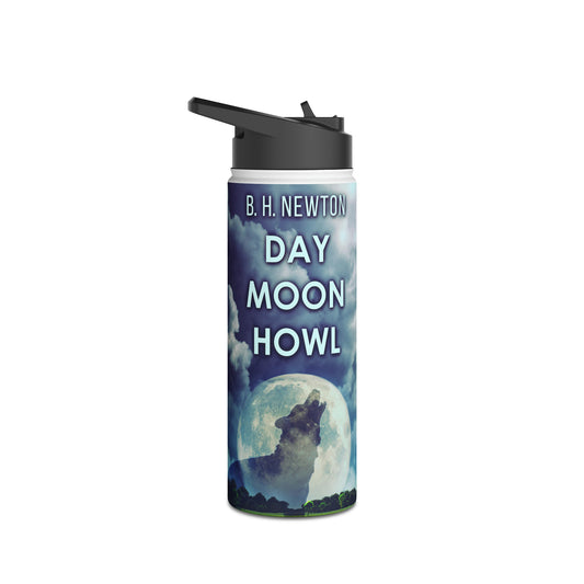 Day Moon Howl - Stainless Steel Water Bottle