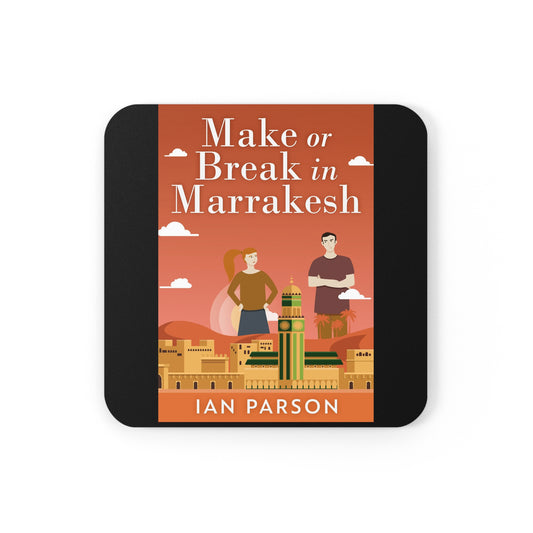 Make Or Break In Marrakesh - Corkwood Coaster Set