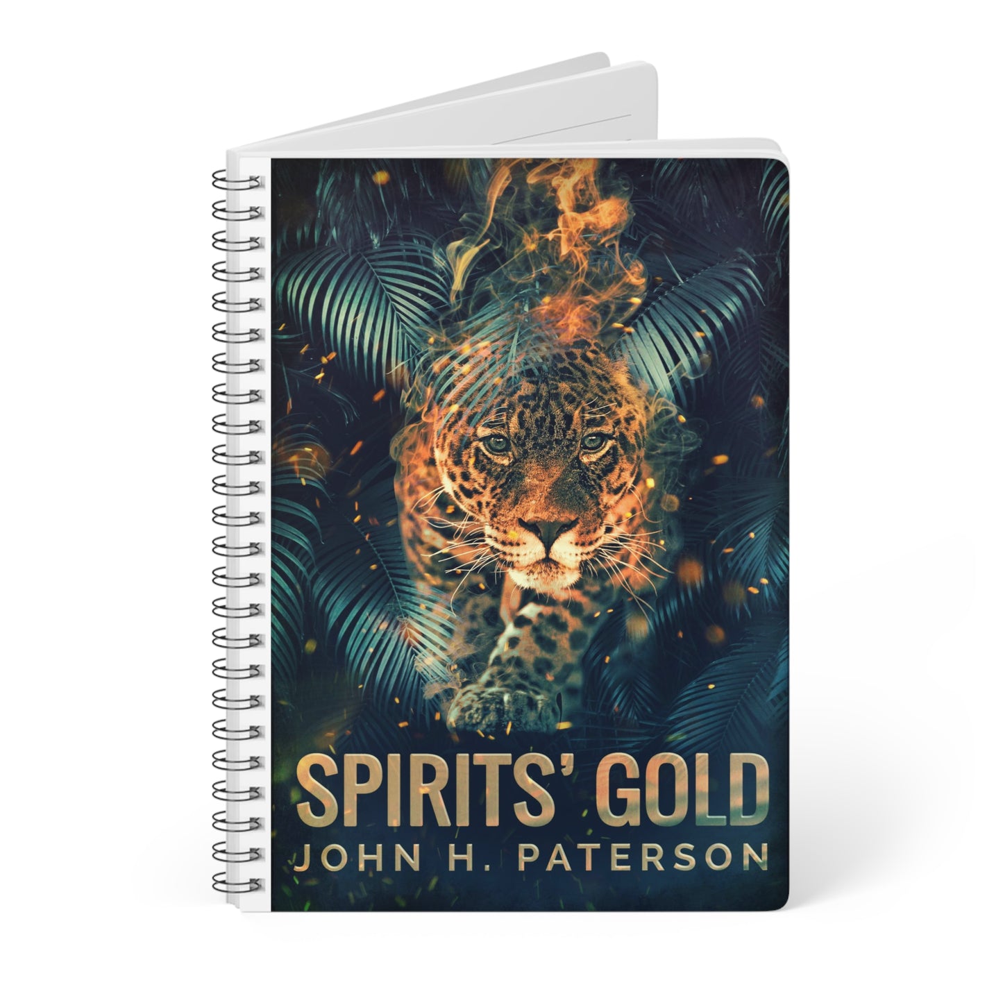 Spirits' Gold - A5 Wirebound Notebook