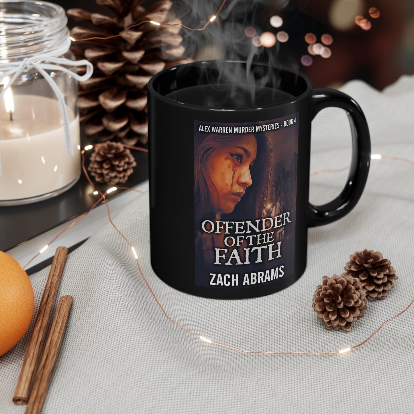 Offender Of The Faith - Black Coffee Mug