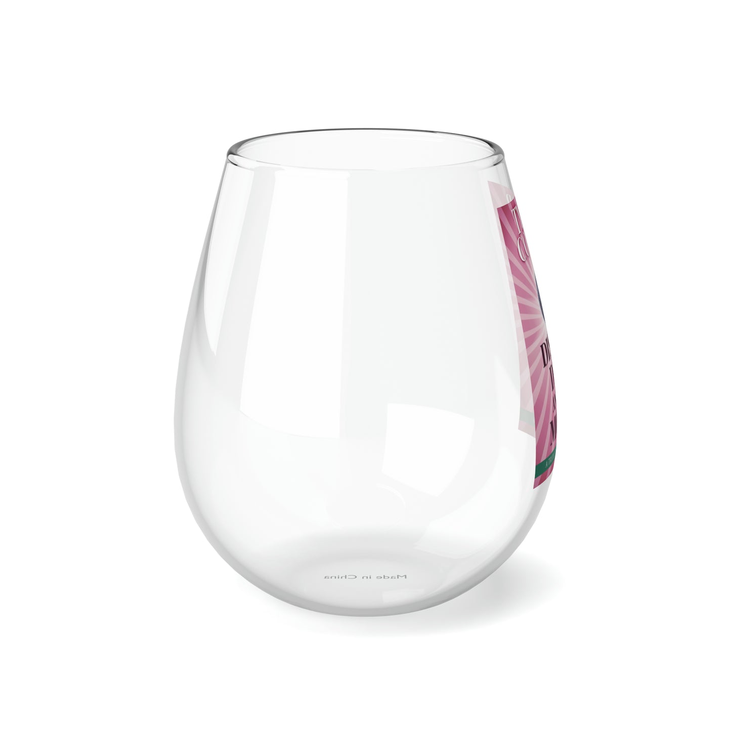 Disco's Dead and so is Mo-Mo - Stemless Wine Glass, 11.75oz