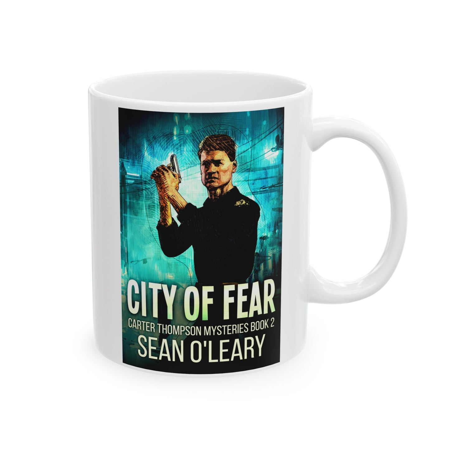 City Of Fear - White Coffee Mug