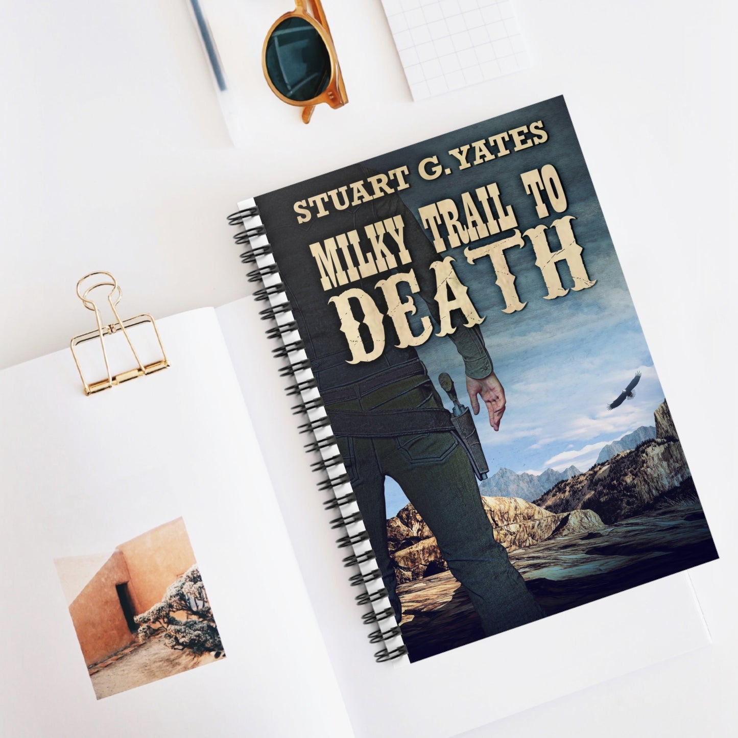 Milky Trail To Death - Spiral Notebook