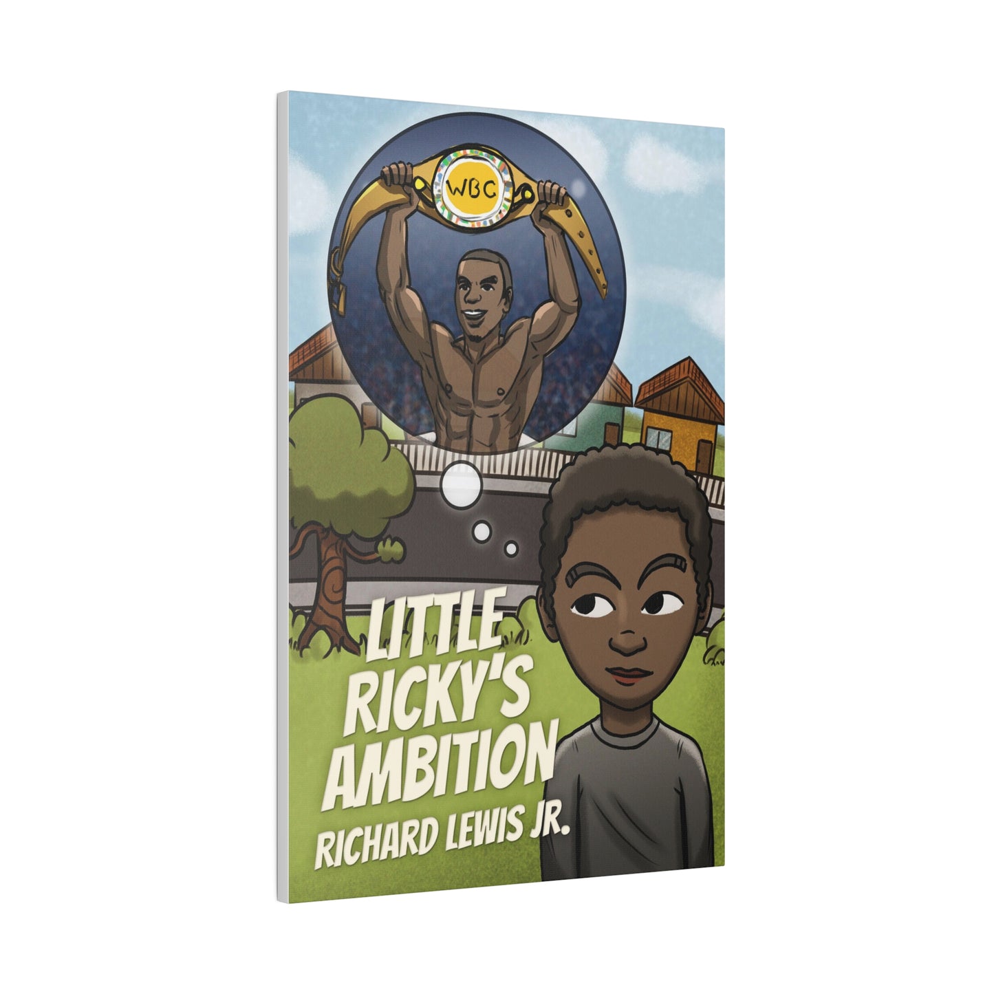 Little Ricky's Ambition - Canvas