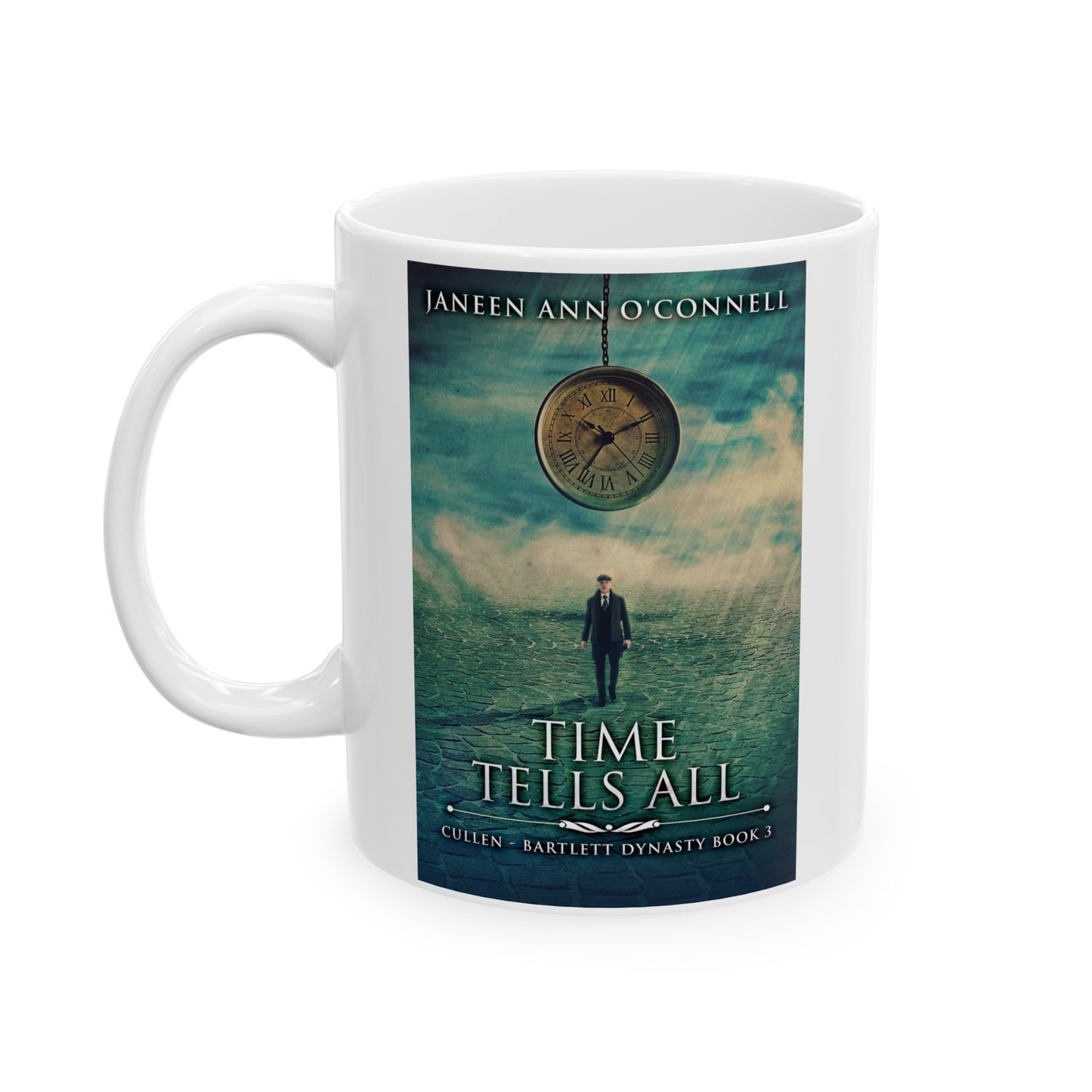 Time Tells All - White Coffee Mug