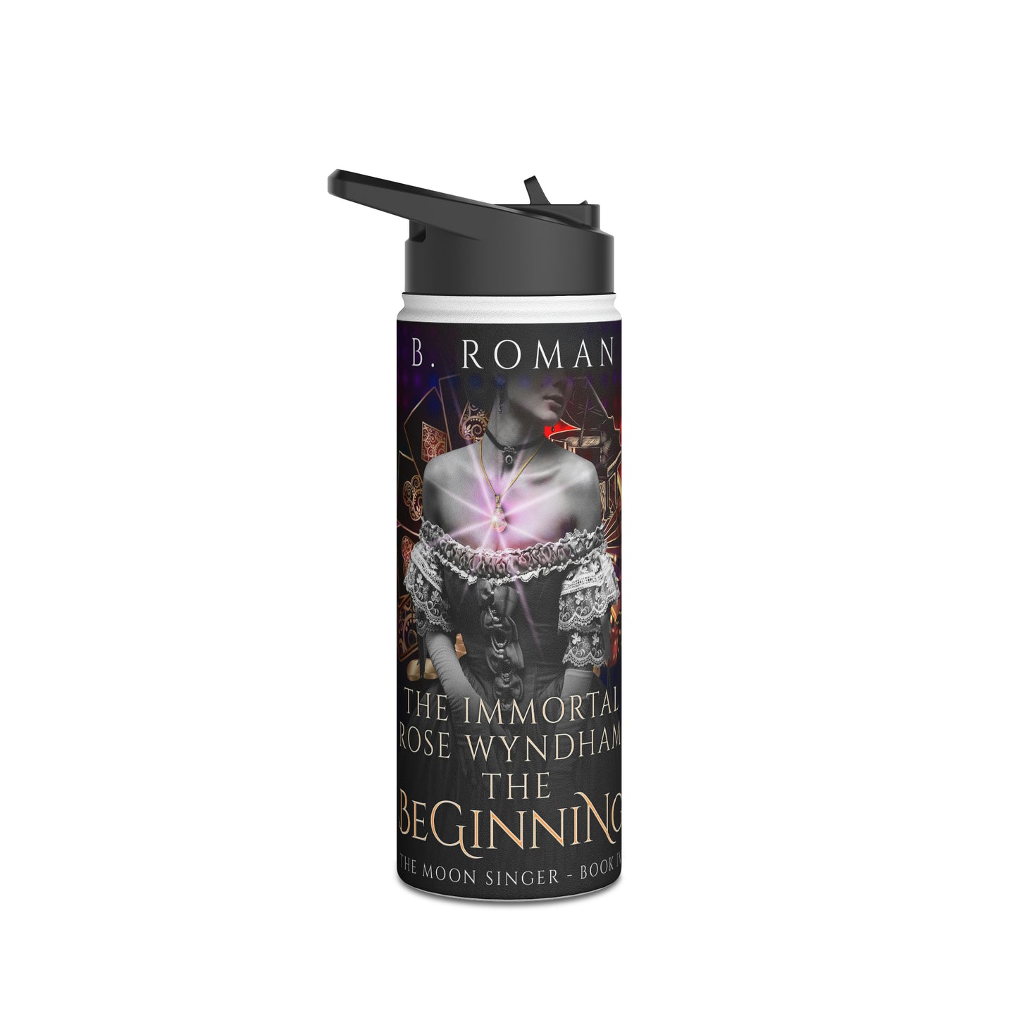 The Immortal Rose Wyndham - Stainless Steel Water Bottle