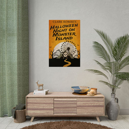 Halloween Night On Monster Island - Poster