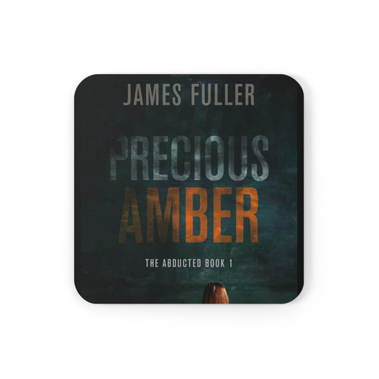 Precious Amber - Corkwood Coaster Set