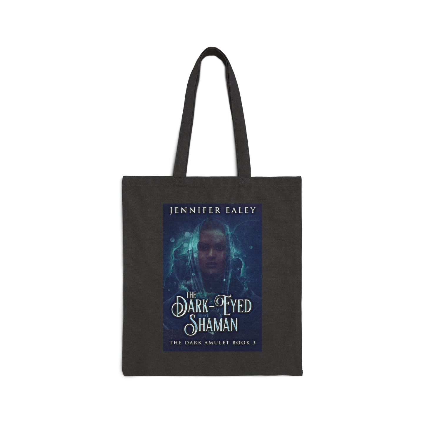 The Dark-Eyed Shaman - Cotton Canvas Tote Bag