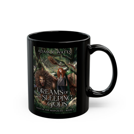 Dreams of the Sleeping Gods - Black Coffee Mug