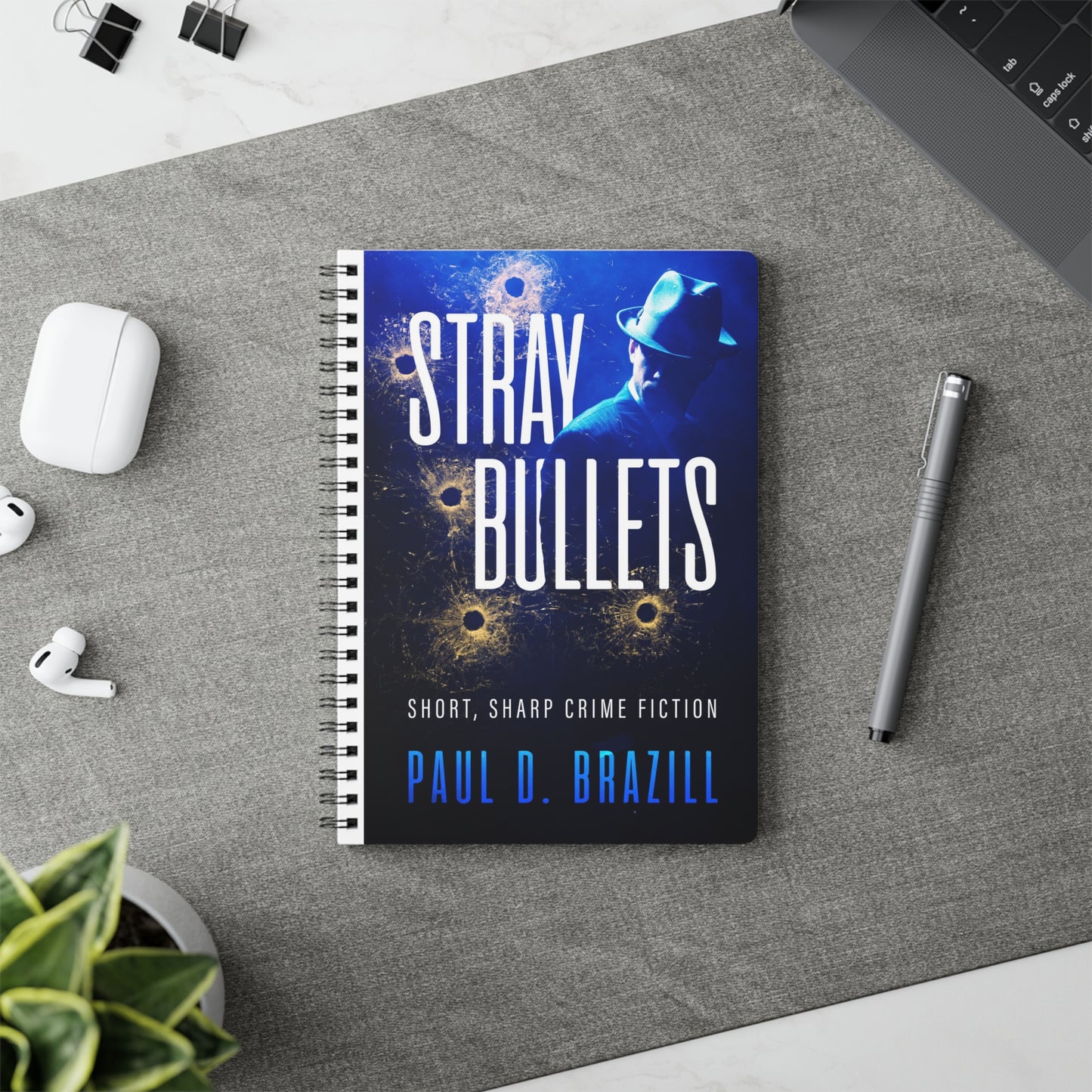 Stray Bullets - A5 Wirebound Notebook