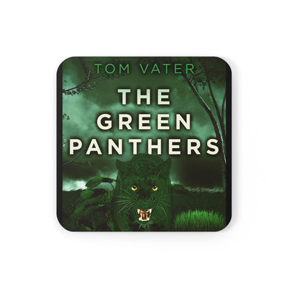The Green Panthers - Corkwood Coaster Set