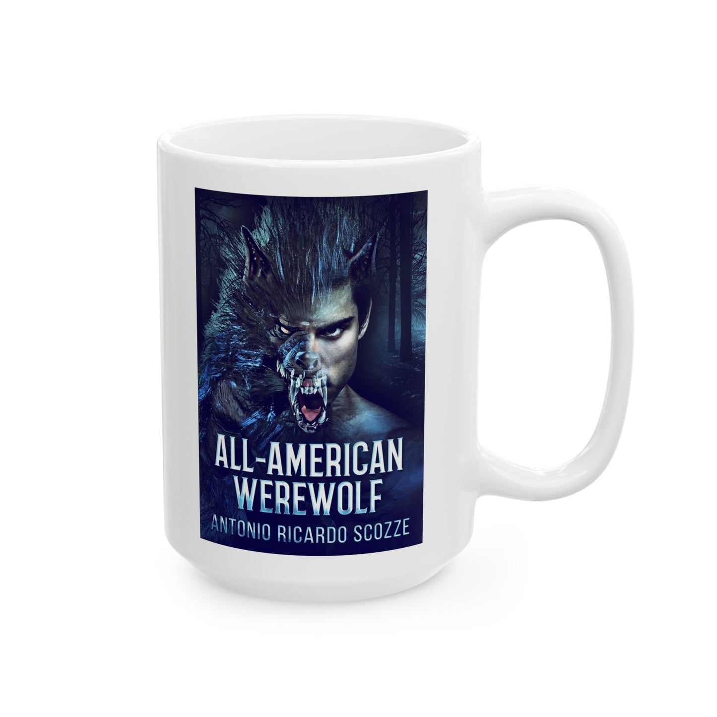 All-American Werewolf - White Coffee Mug