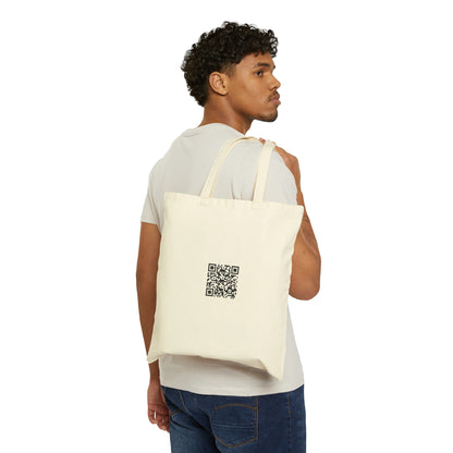 Shattered Time - Cotton Canvas Tote Bag