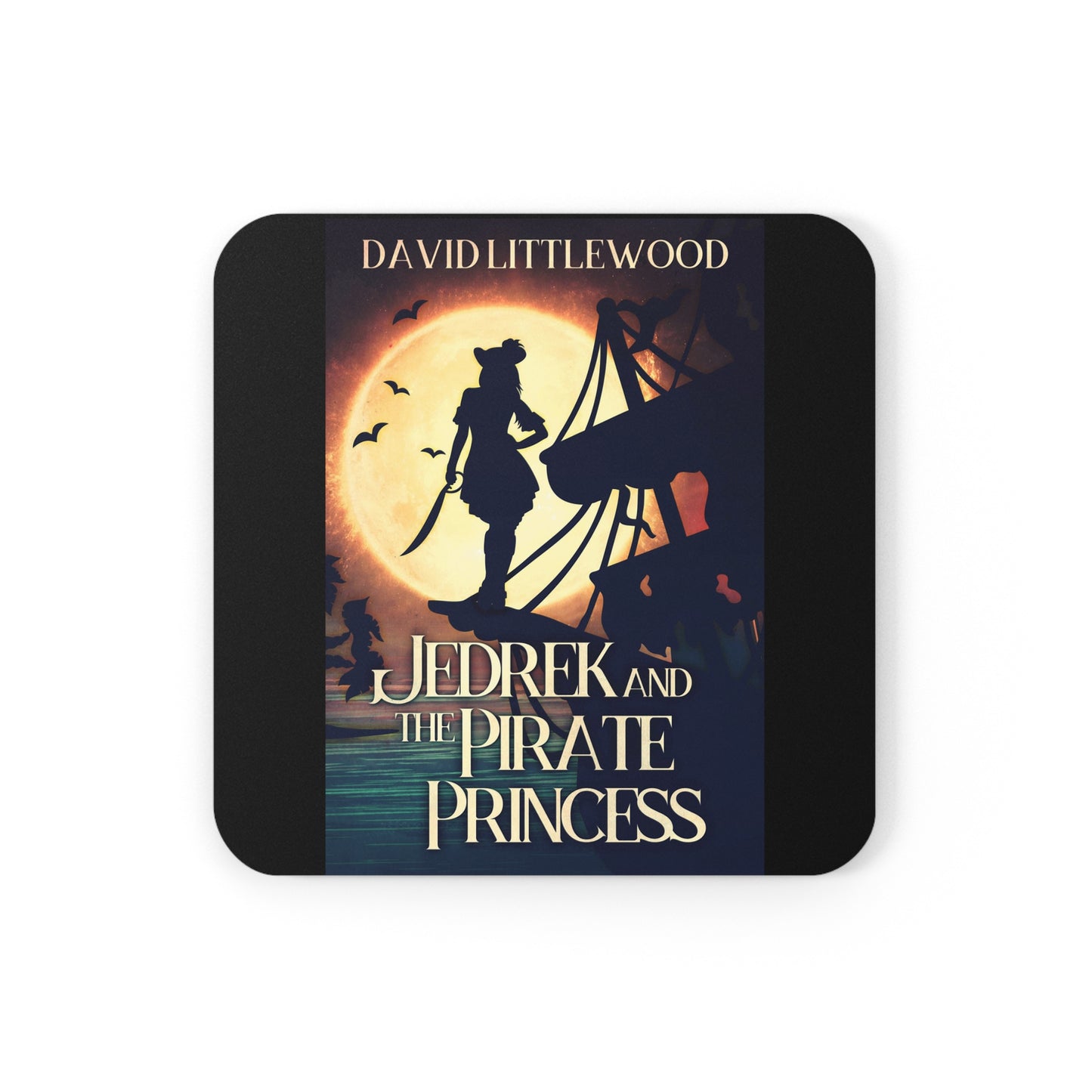 Jedrek And The Pirate Princess - Corkwood Coaster Set