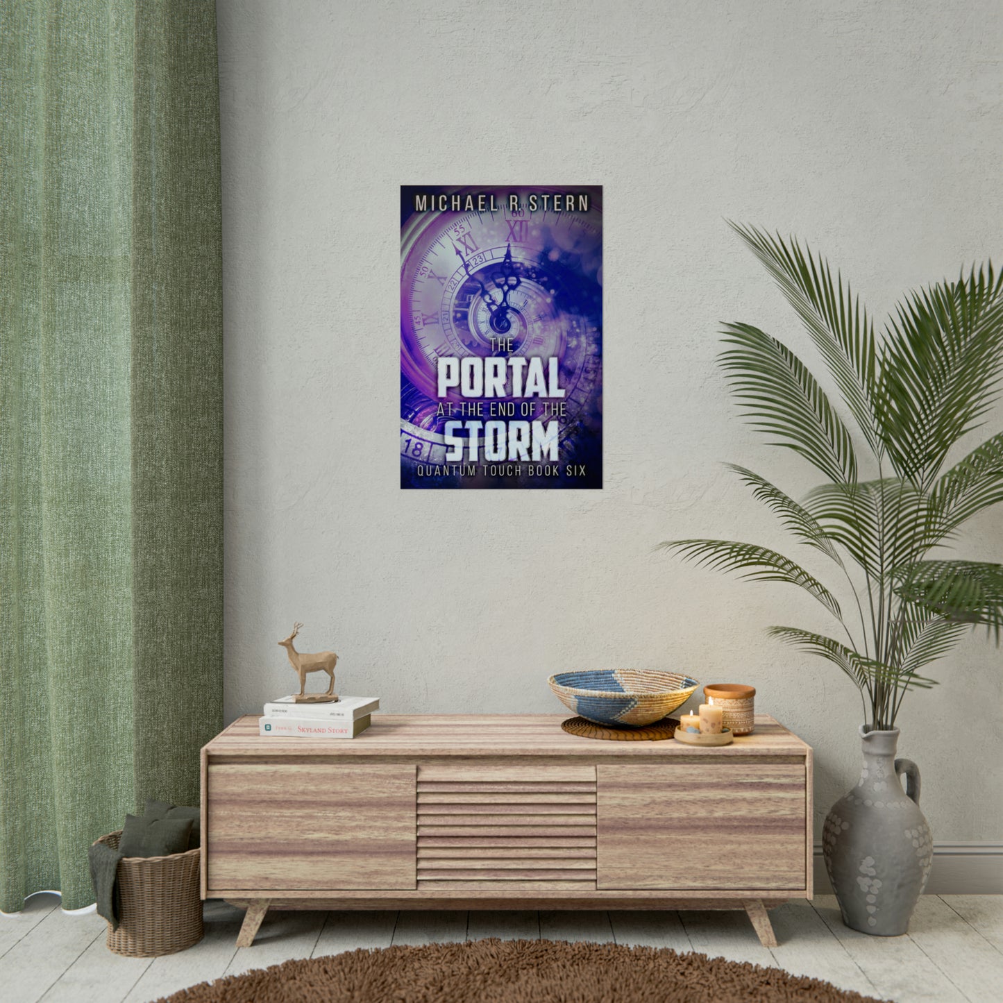 The Portal At The End Of The Storm - Rolled Poster