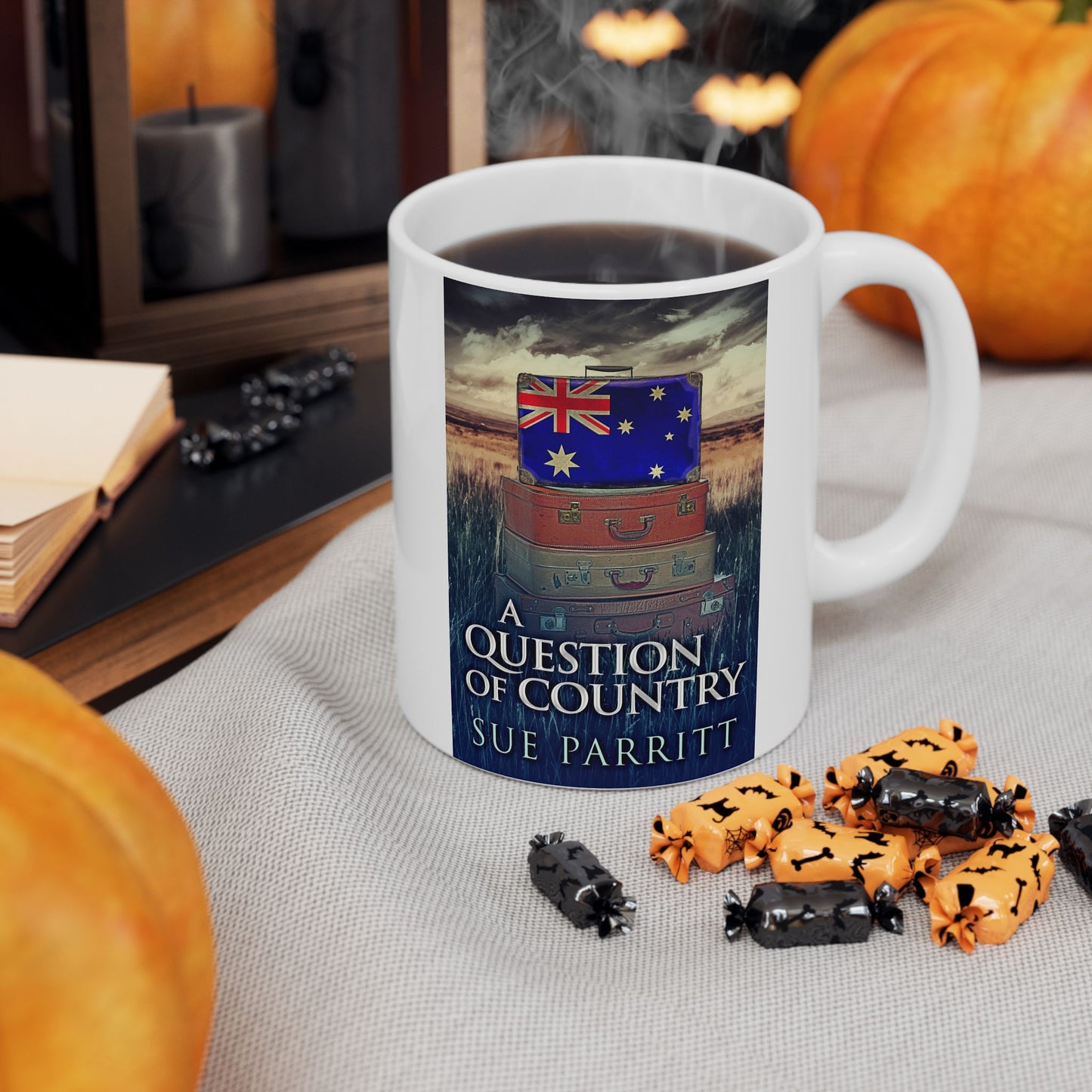 A Question Of Country - White Coffee Mug