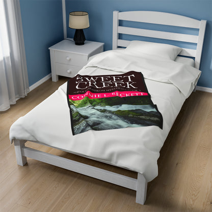 Sweet Creek - Velveteen Plush Blanket