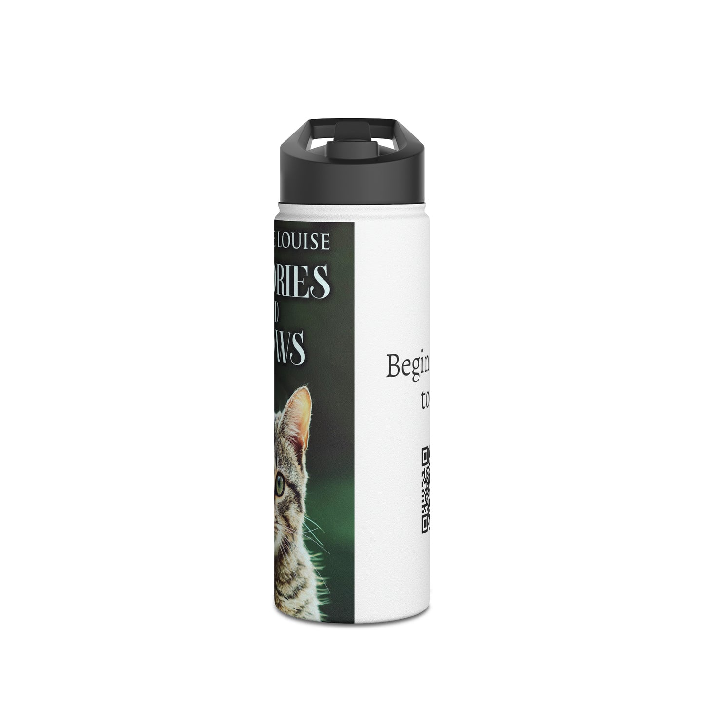 Memories And Meows - Stainless Steel Water Bottle