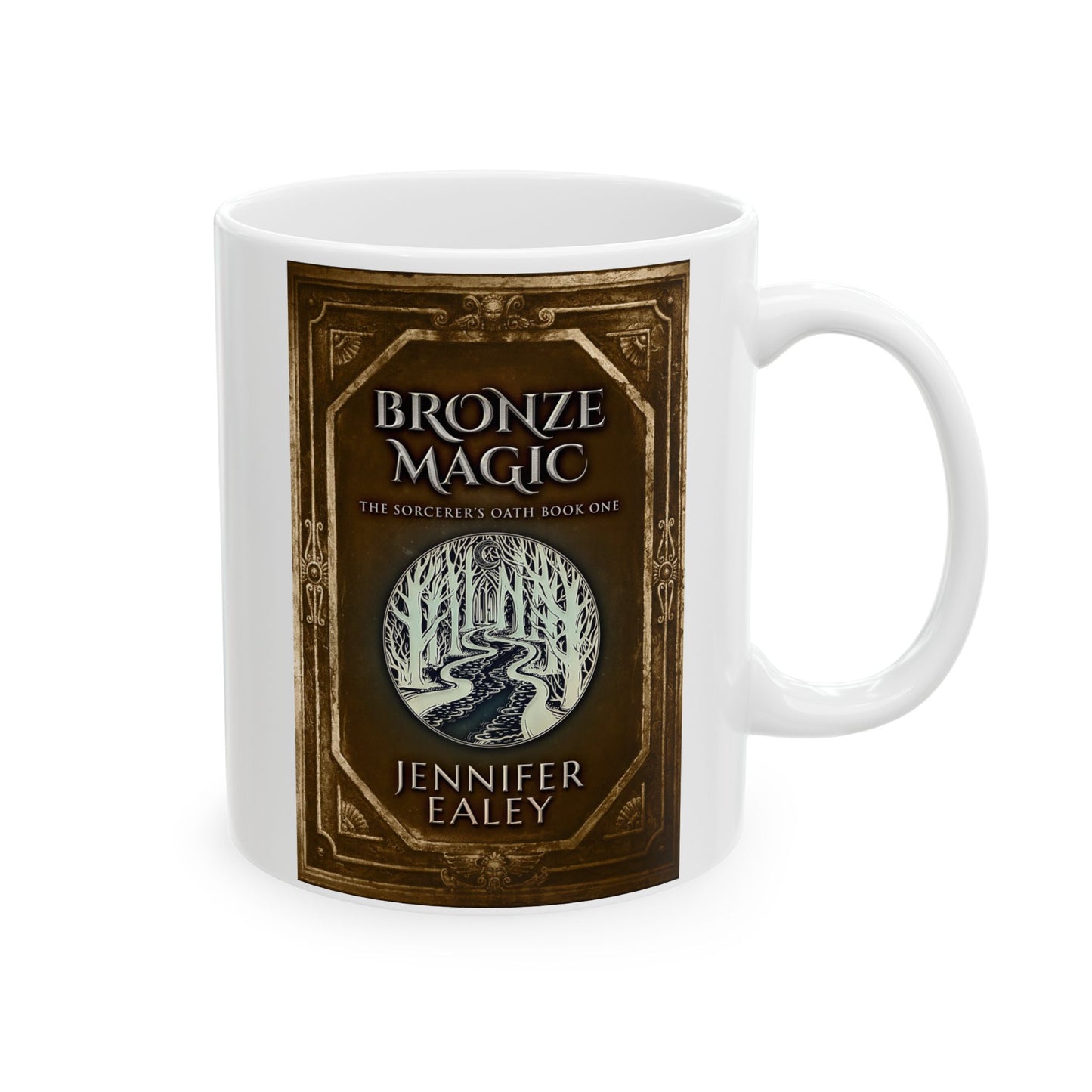 Bronze Magic - White Coffee Mug