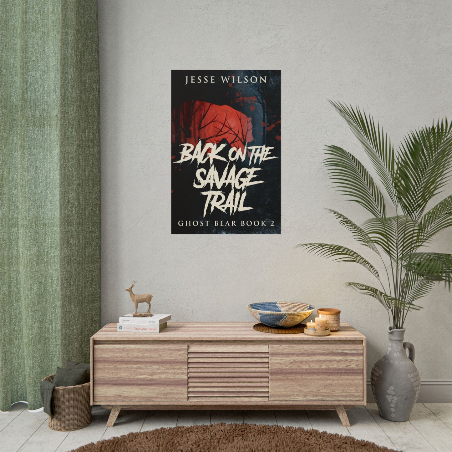 Back On The Savage Trail - Poster