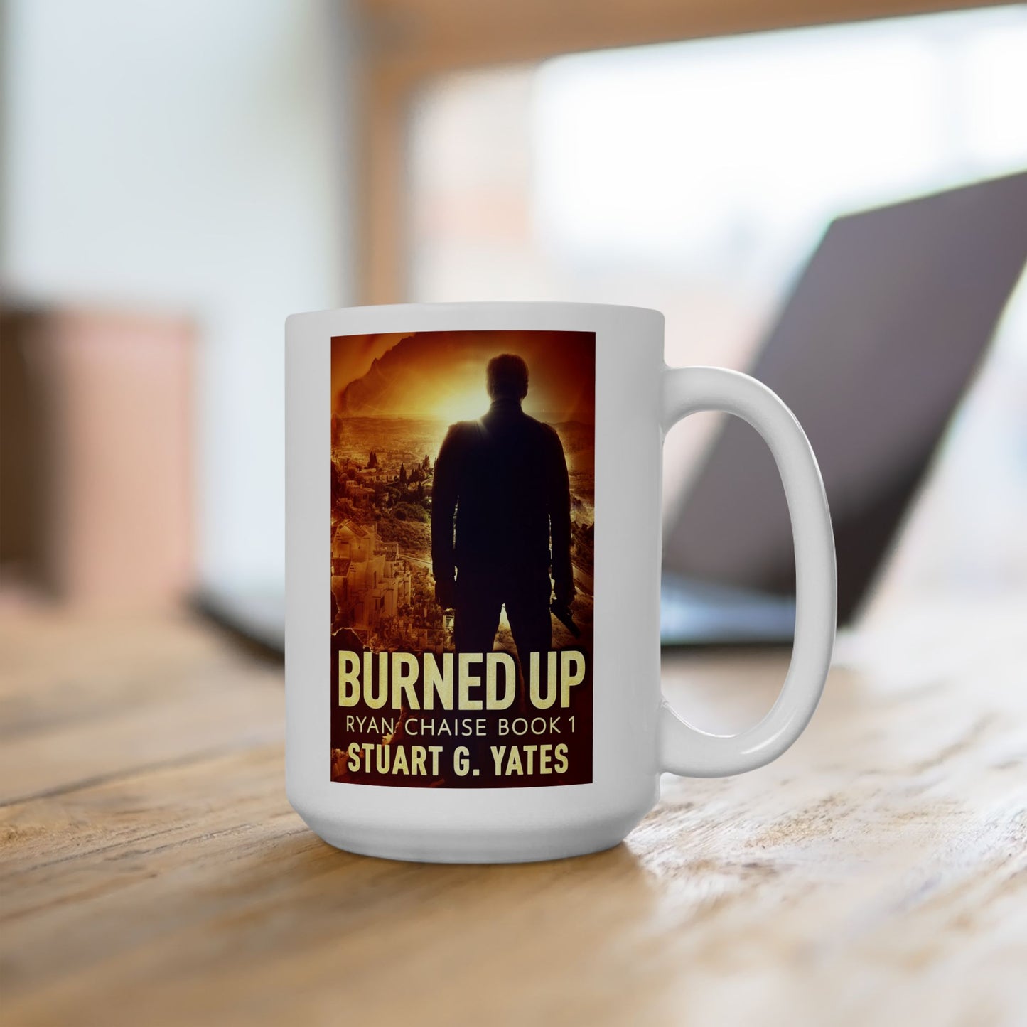 Burned Up - White Coffee Mug