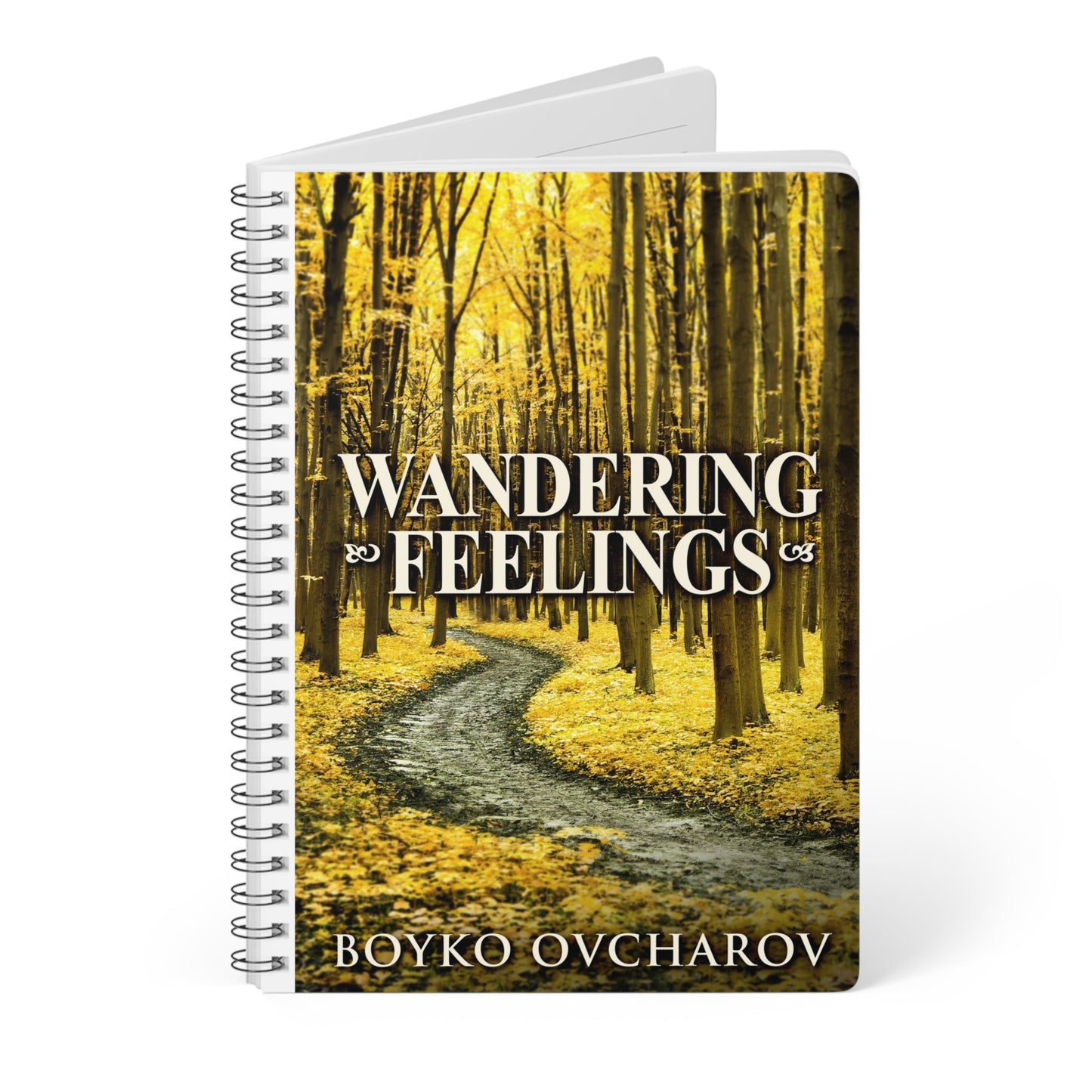 Wandering Feelings - A5 Wirebound Notebook
