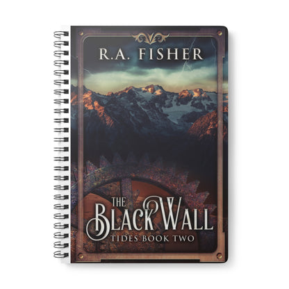 The Black Wall - A5 Wirebound Notebook