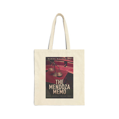 The Mendoza Memo - Cotton Canvas Tote Bag