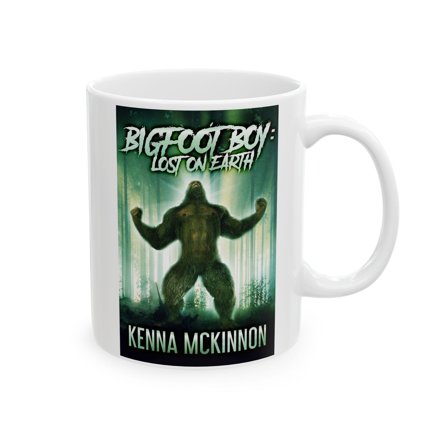 Bigfoot Boy - White Coffee Mug