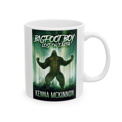 Bigfoot Boy - White Coffee Mug