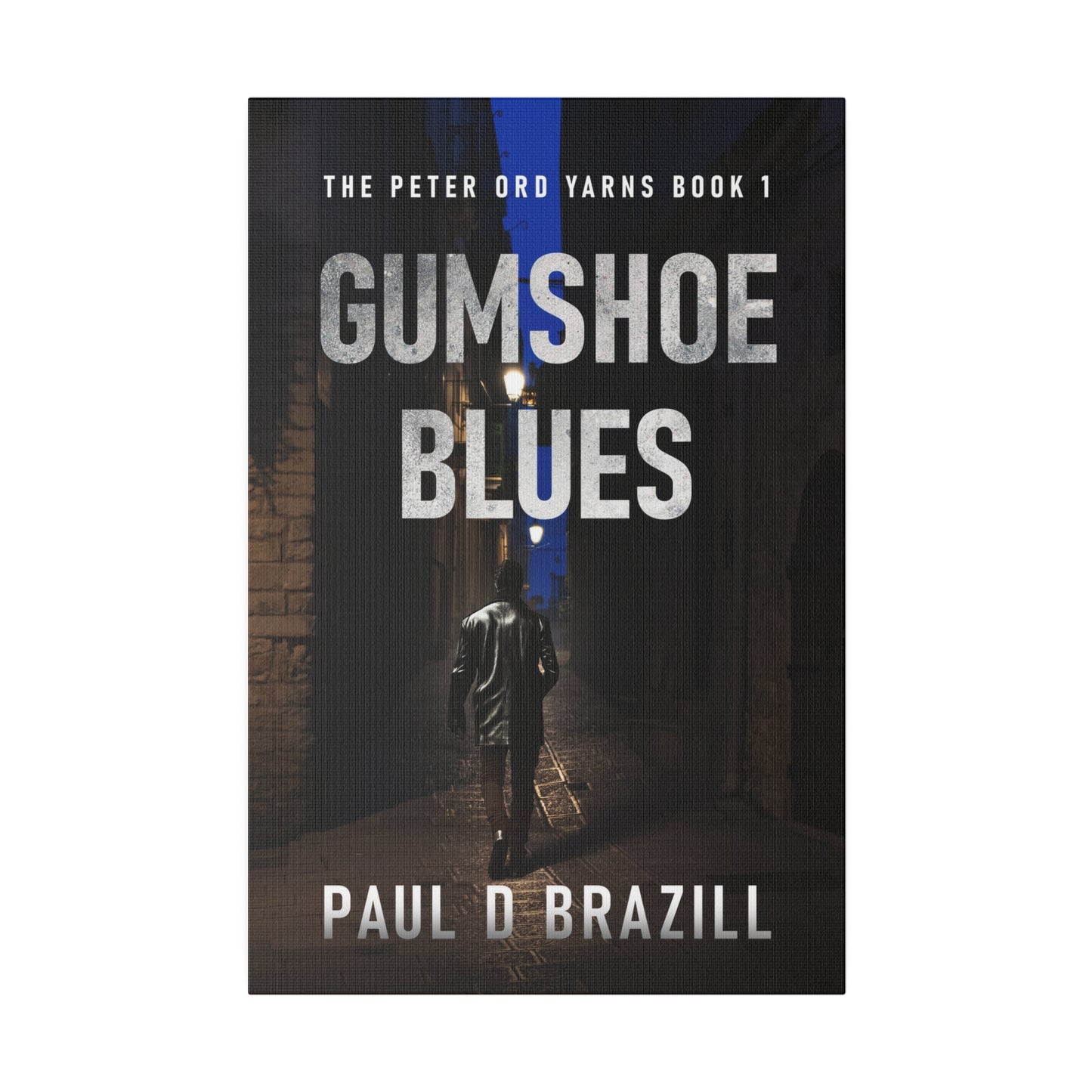 Gumshoe Blues - Canvas