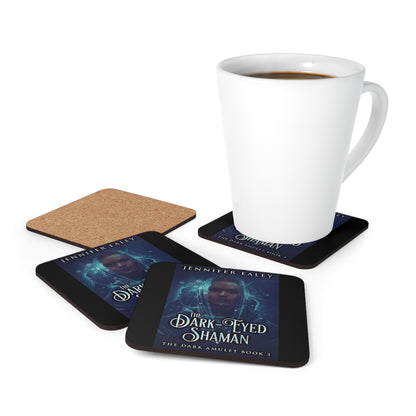 The Dark-Eyed Shaman - Corkwood Coaster Set