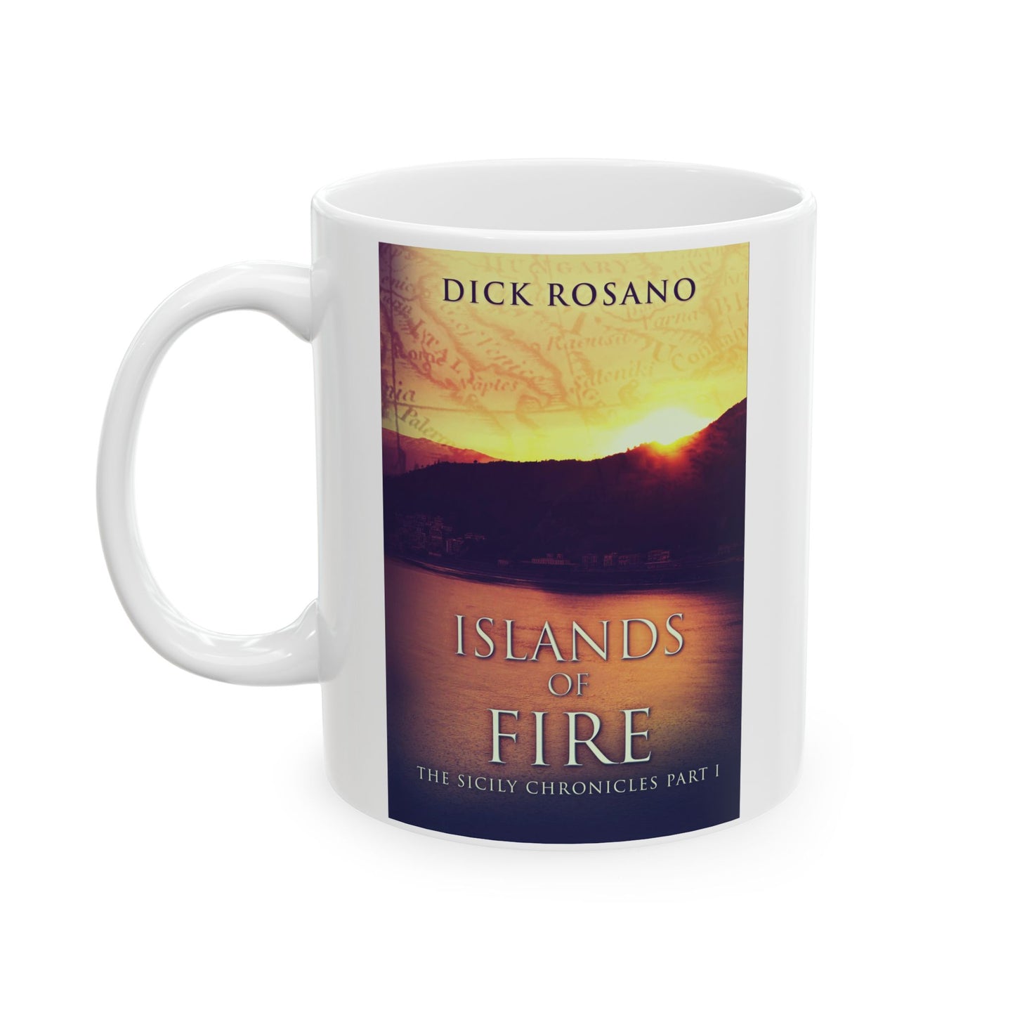 Islands Of Fire - White Coffee Mug