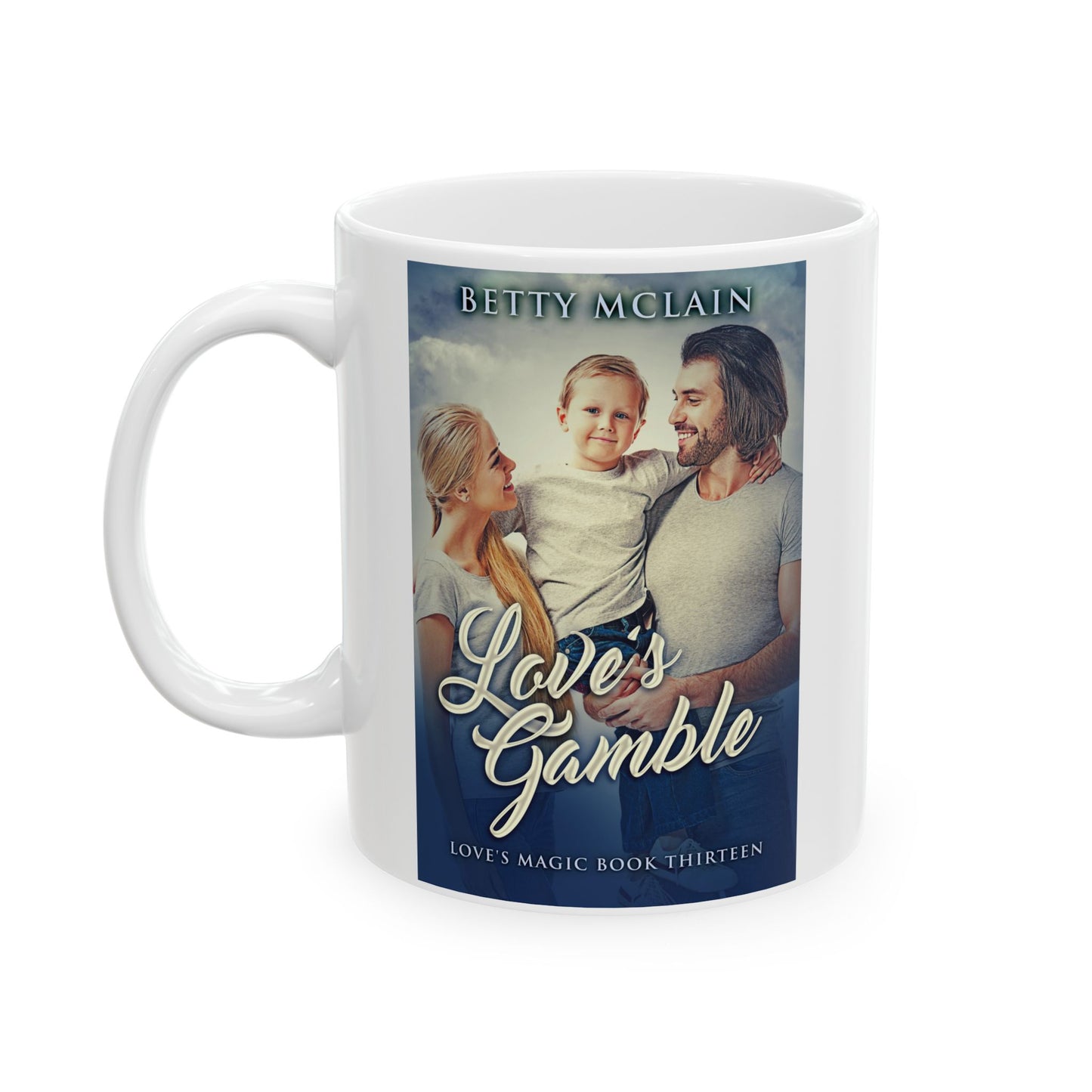 Love's Gamble - White Coffee Mug