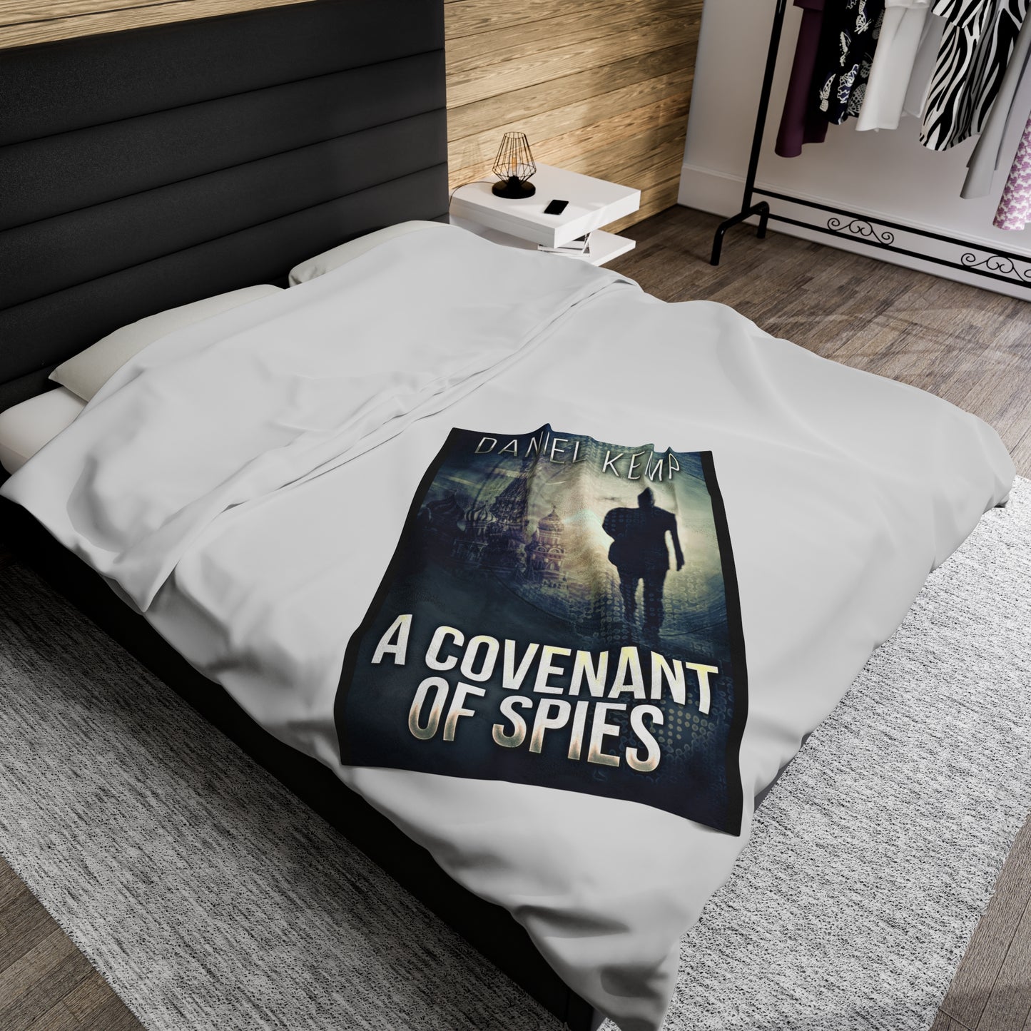 A Covenant Of Spies - Velveteen Plush Blanket