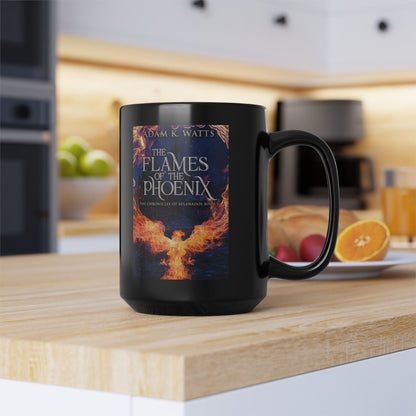 The Flames Of The Phoenix - Black Coffee Mug