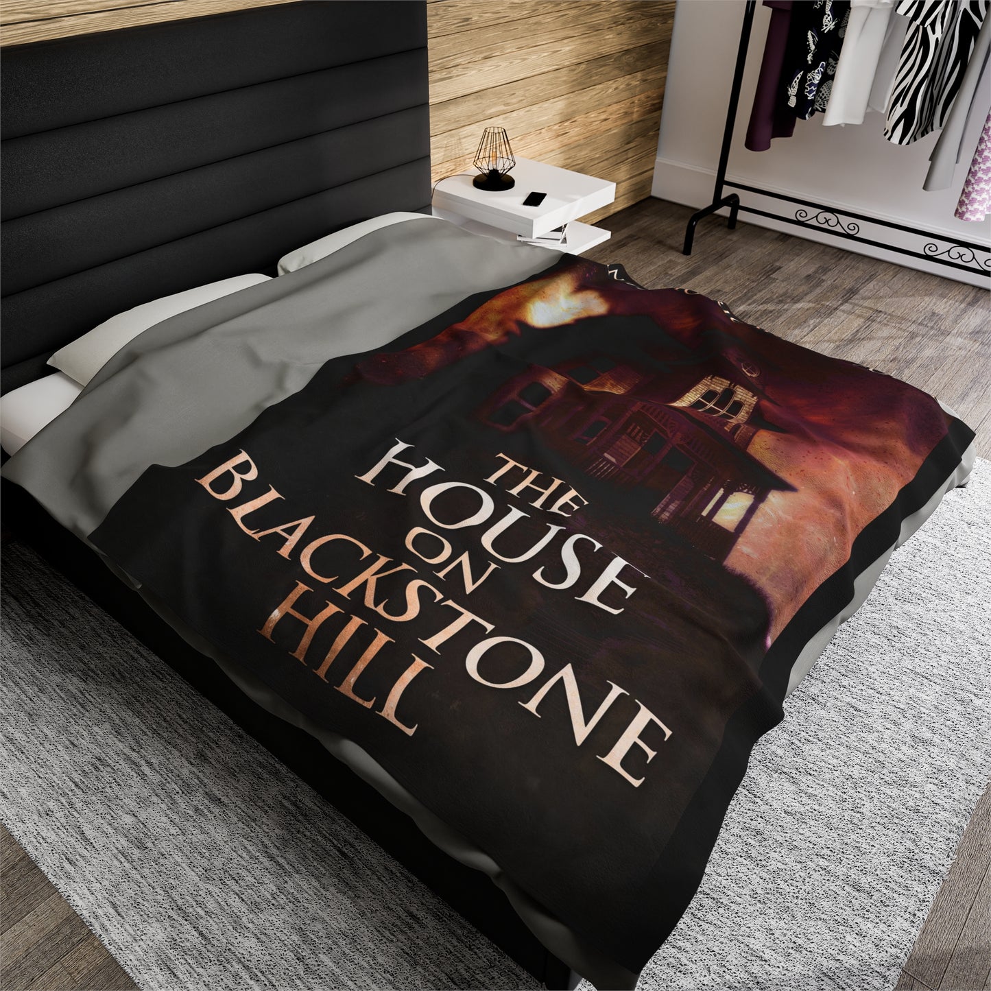 The House On Blackstone Hill - Velveteen Plush Blanket