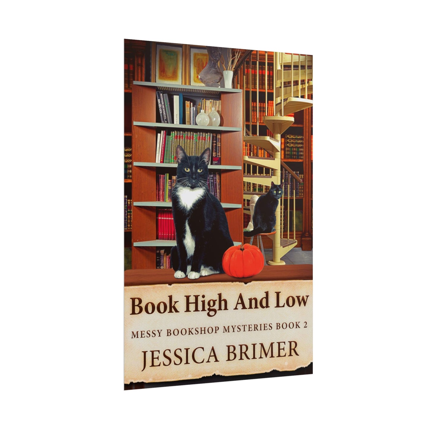 Book High And Low - Poster