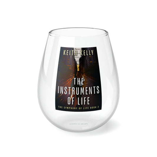 The Instruments Of Life - Stemless Wine Glass, 11.75oz