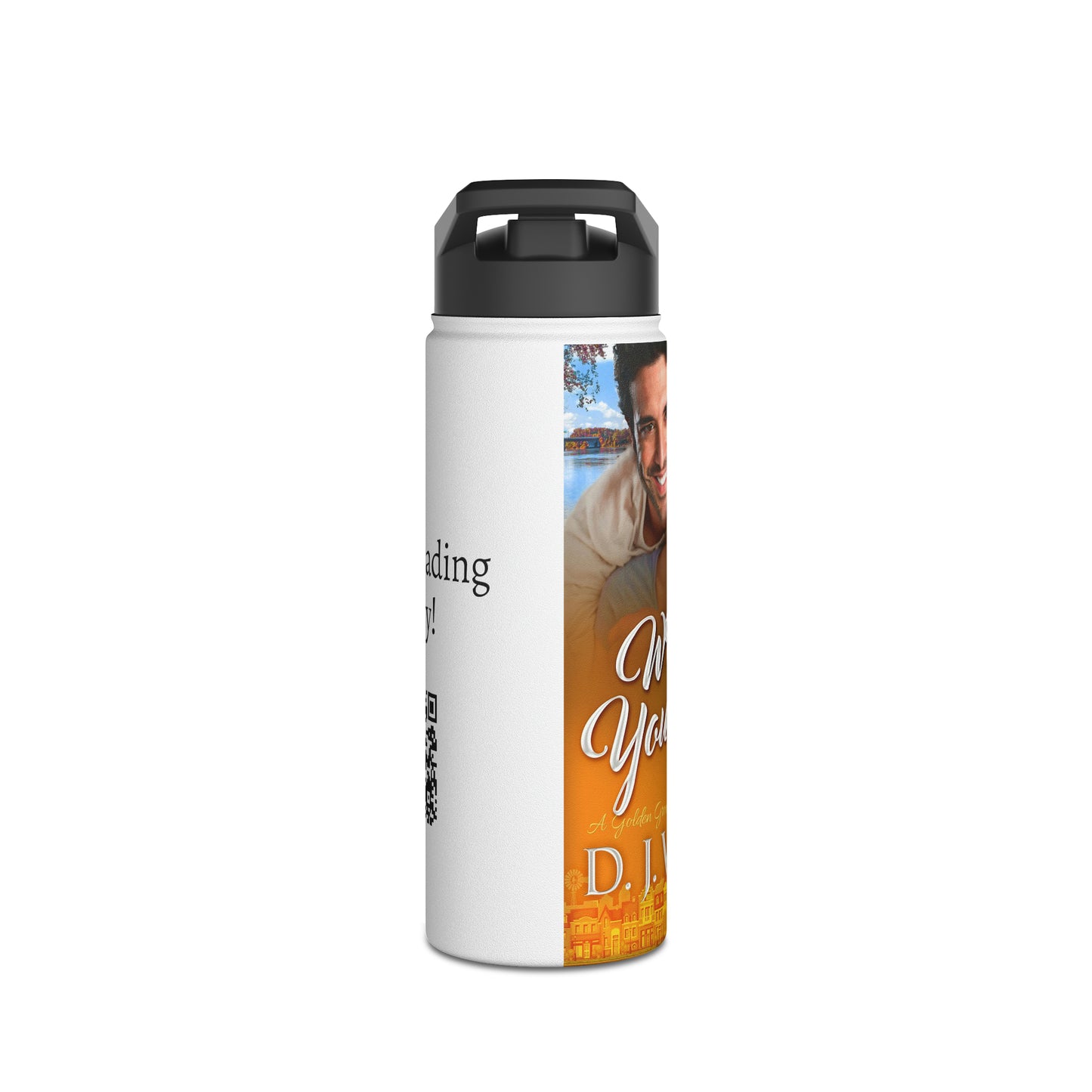 Write By Your Side - Stainless Steel Water Bottle