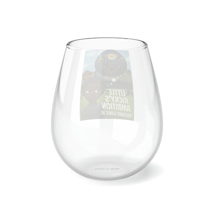 Little Ricky's Ambition - Stemless Wine Glass, 11.75oz