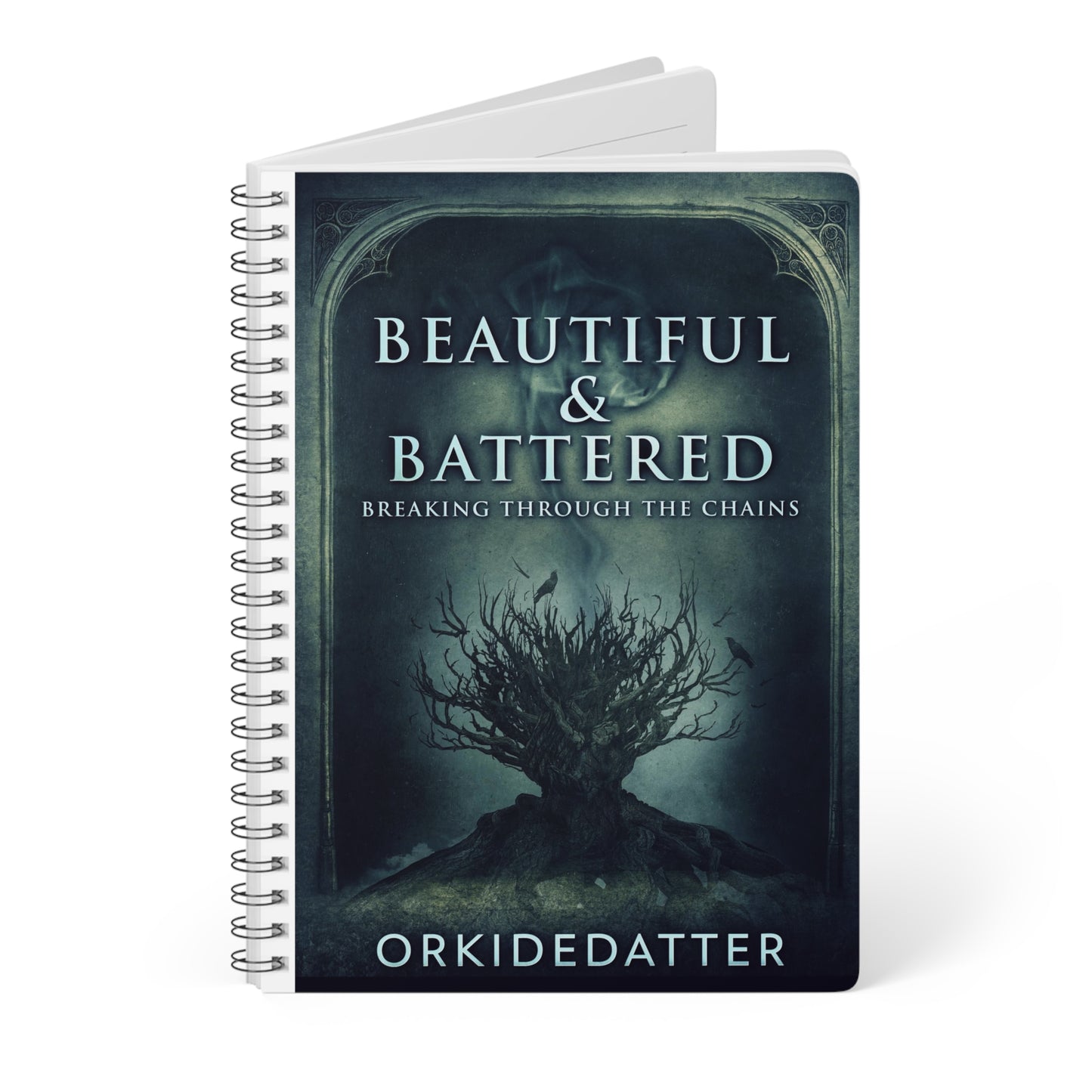 Beautiful & Battered - A5 Wirebound Notebook