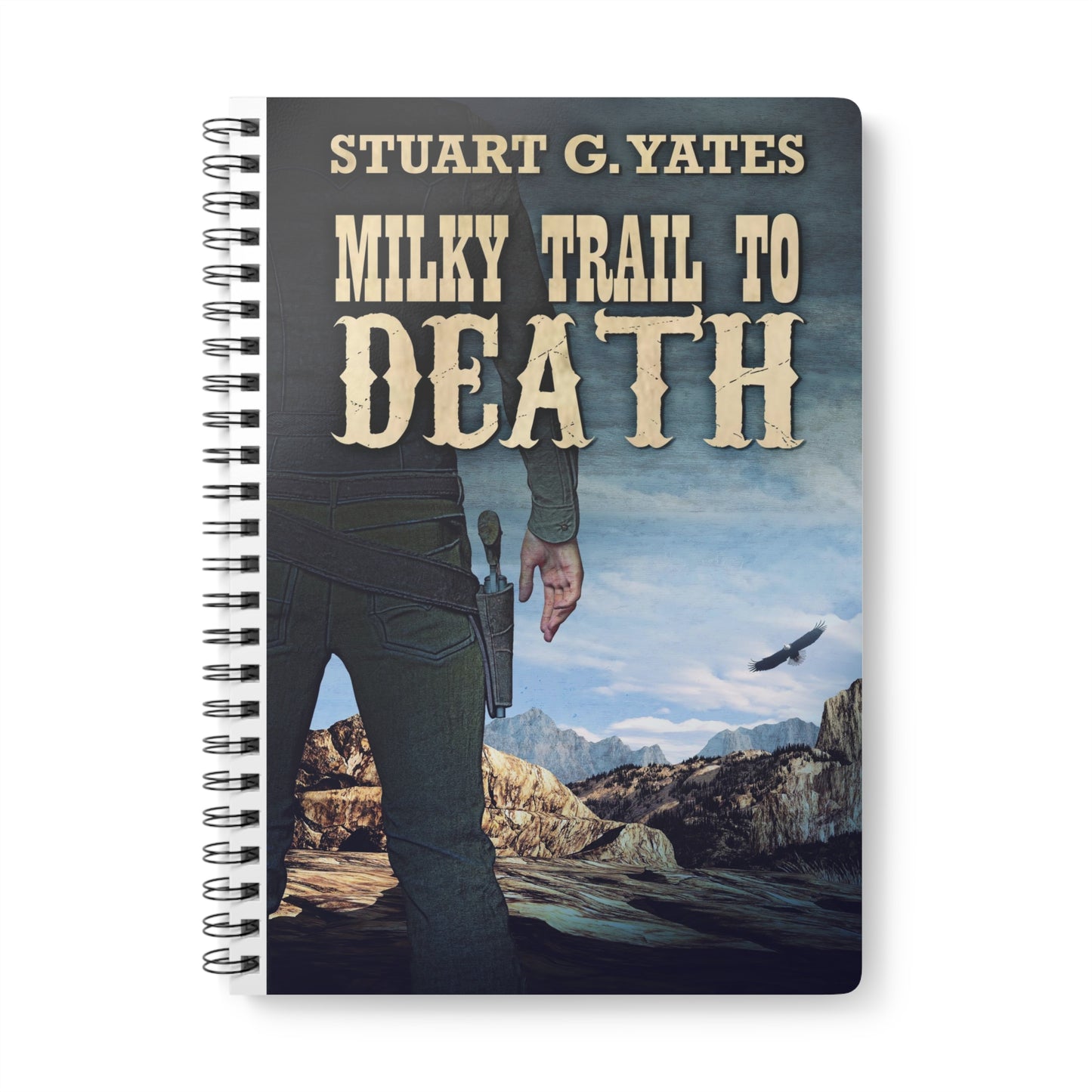 Milky Trail To Death - A5 Wirebound Notebook