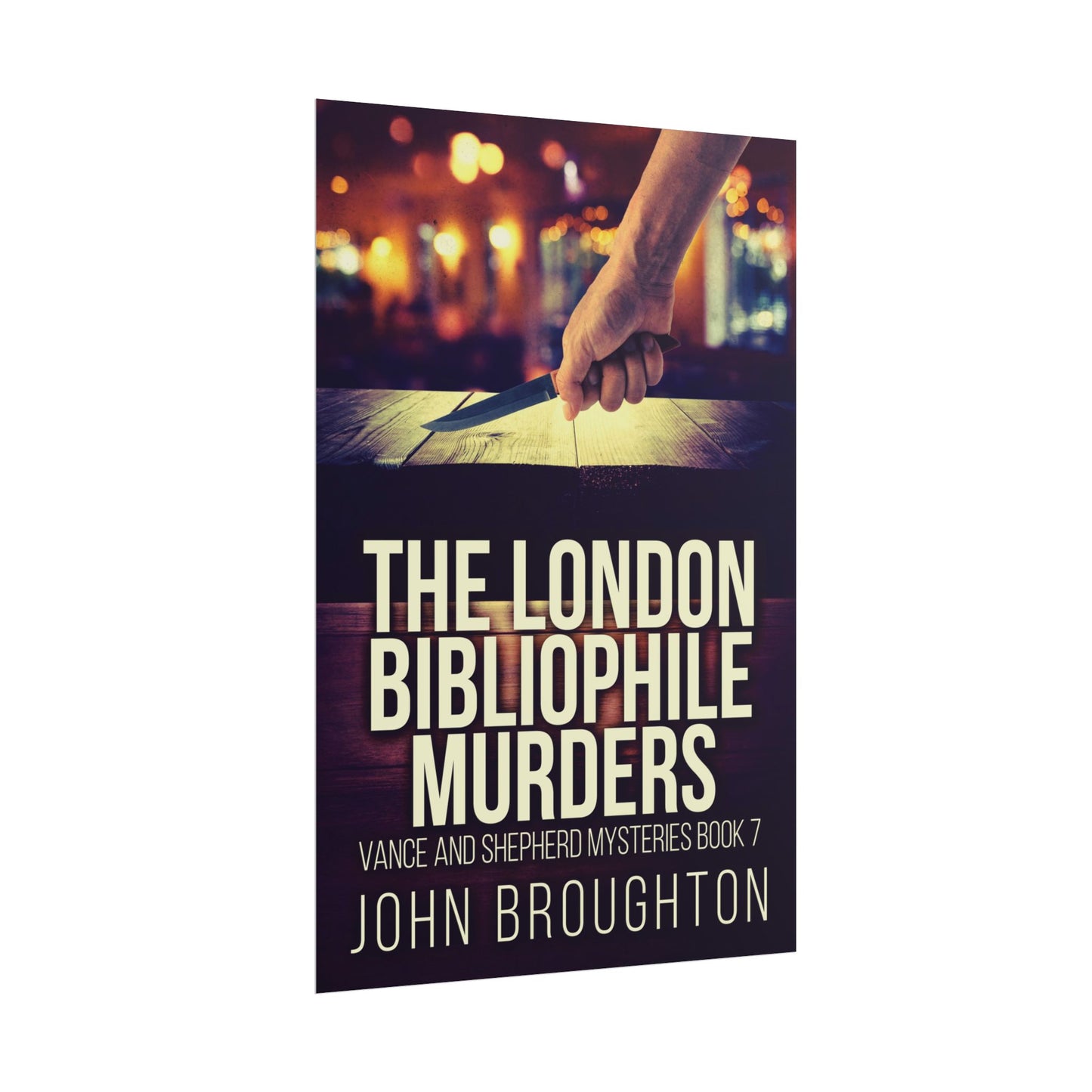 The London Bibliophile Murders - Poster