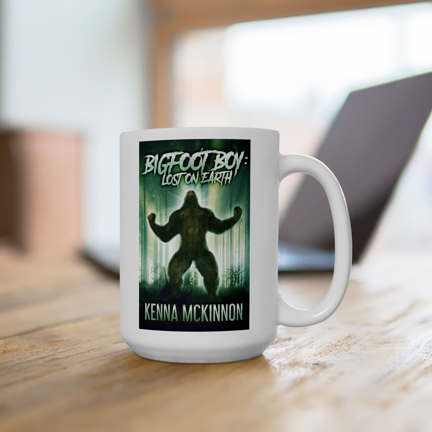 Bigfoot Boy - White Coffee Mug
