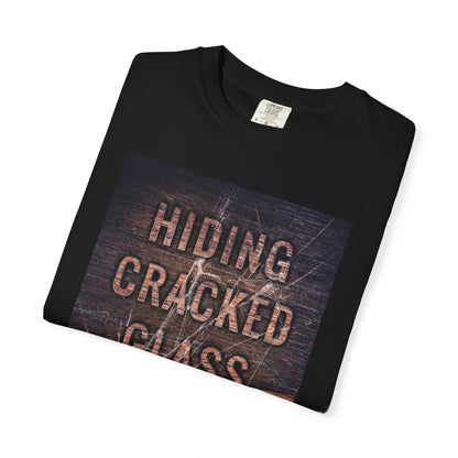 Hiding Cracked Glass - Unisex T-Shirt