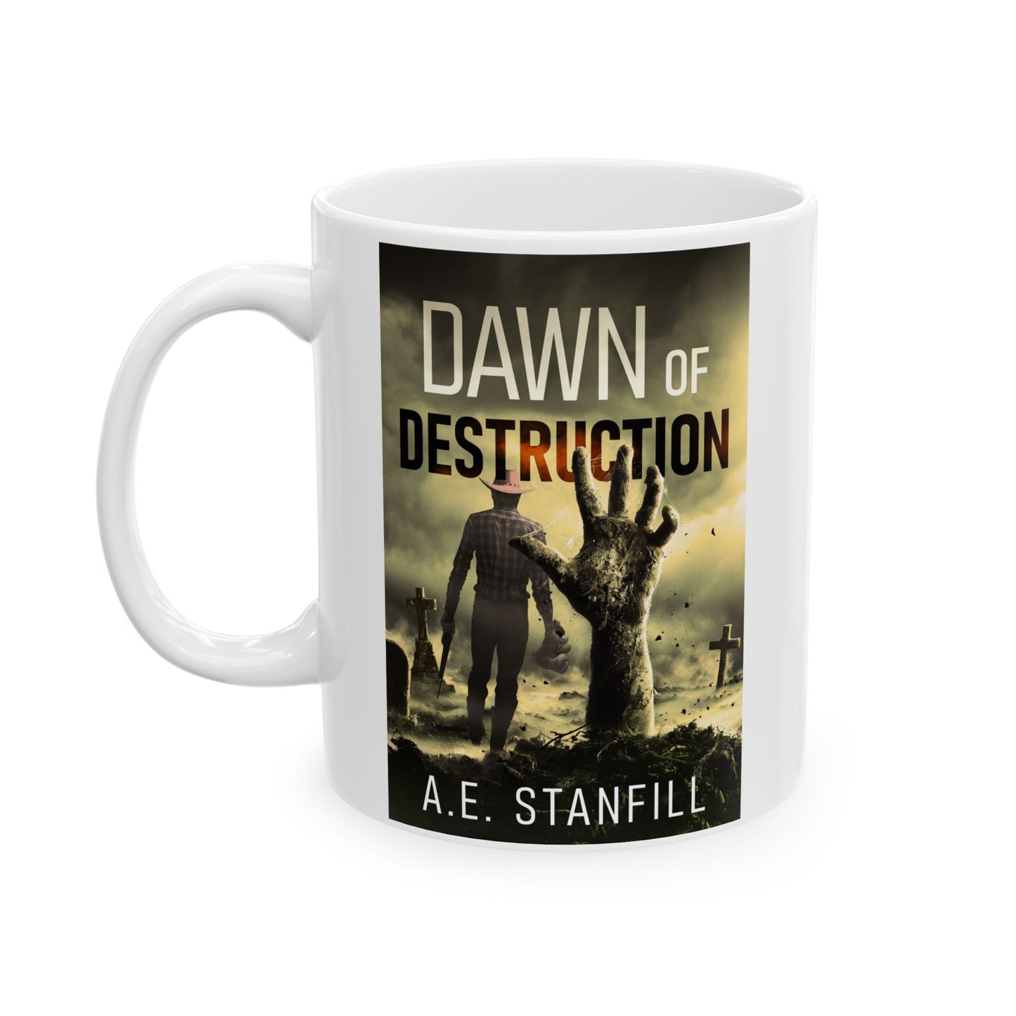 Dawn Of Destruction - White Coffee Mug